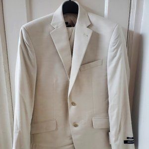 AWEAR2 KENNETH COLE MEN'S KENT CREAM COLORED 40R 2 BUTTON 3 PIECE SUIT - NWT